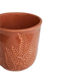 Ivyline Kew Fern Rust Planter 21cm - image 2