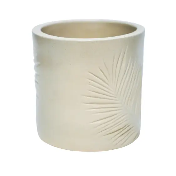 Ivyline Kew Sago Palm Ivory Planter 18cm - image 2