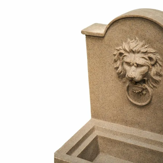 Ivyline Luxury Lion Water Feature - Sandstone - image 3