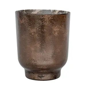 Ivyline Metallic Bronze Gold Candle Holder - image 2