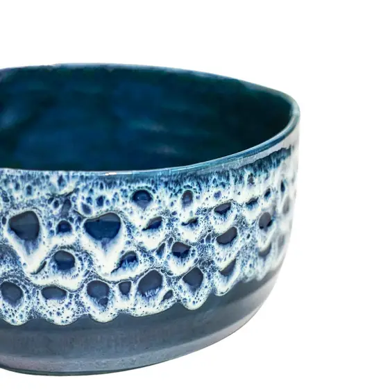 Ivyline Reactive Glaze Sapphire Bowl - image 3