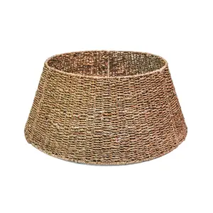 Ivyline Seagrass Round Foldable Tree Skirt - image 2