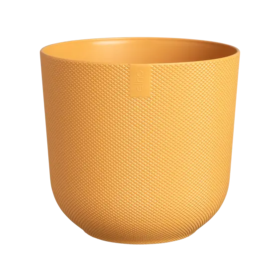 elho Jazz Amber Yellow Pot - Ø14cm - image 1