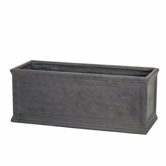 Lead Effect Trough Planter 60cm