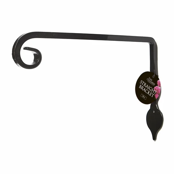 Leaf Detail Hanging Basket Bracket - 30cm