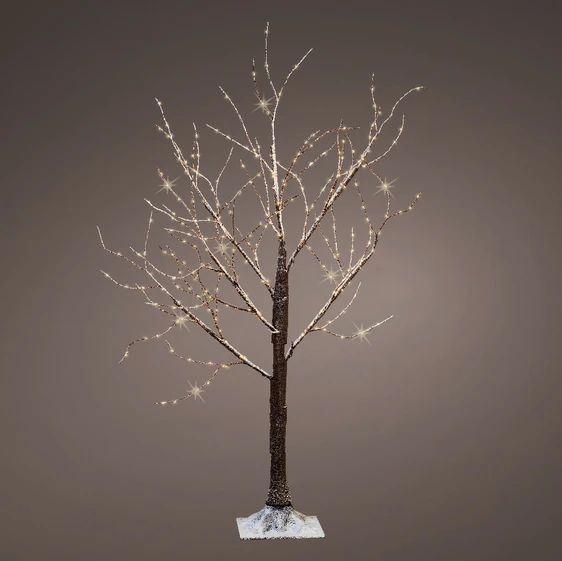 Light Up Bare Branch Snowy Tree - 150cm