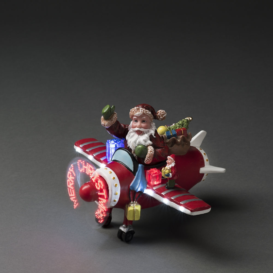 Light Up Flying Santa - image 2