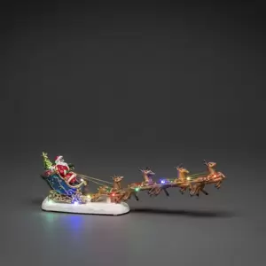 Light Up Santa In Sleigh - image 2