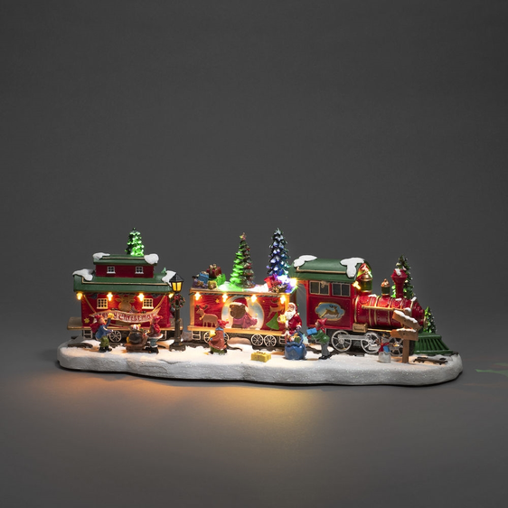 Light Up Train & Carriages - image 1