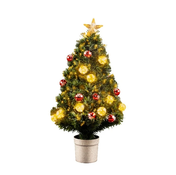 London Fibre Optic Artificial Christmas Tree 3ft - image 1