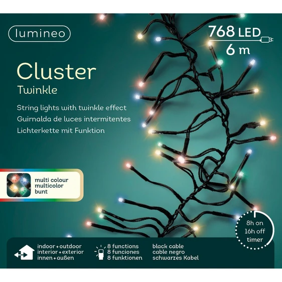 Lumineo Cluster Lights - Multi (768 Lights) - image 3