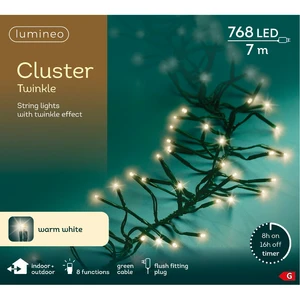 Lumineo Cluster Lights - Warm White (768 Lights) - image 3