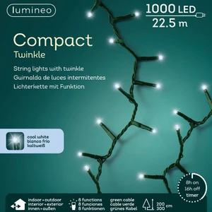 Lumineo Compact Twinkle Lights - Cool White (1000 Lights) - image 2