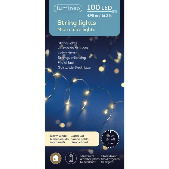 Lumineo Micro Wire Lights - Warm White (100 Lights) - image 3