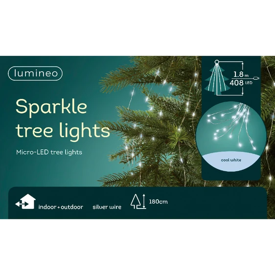 Lumineo Tree Lights - Cool White (408 Lights) - image 2