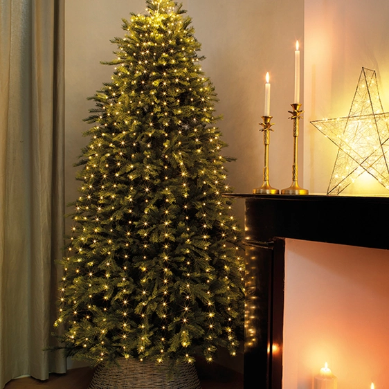 Lumineo Tree Lights - Warm White (408 Lights Green Wire) - image 3