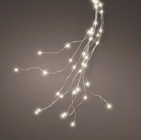 Lumineo Tree Lights - Warm White (408 Lights Silver Wire) - image 2