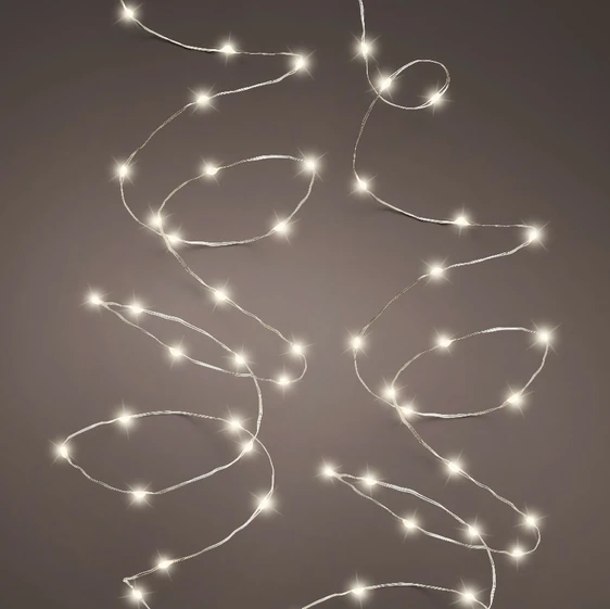 Lumineo Micro Wire Twinkle Lights - Warm White (120 Lights) - image 2