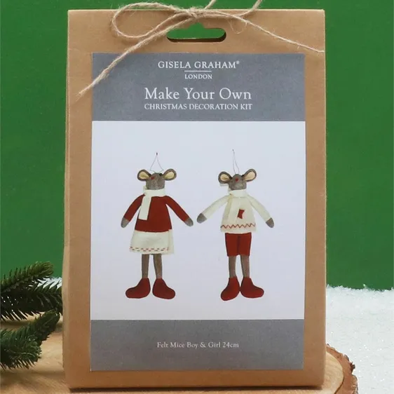 Make Your Own Christmas Mouse Kit