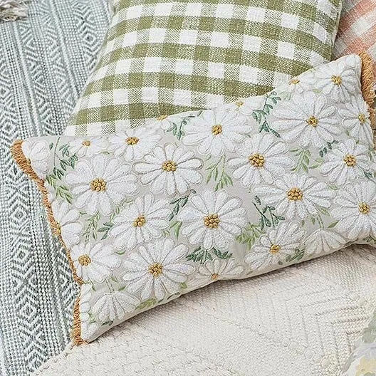 Marguerite Floral Cushion - image 2