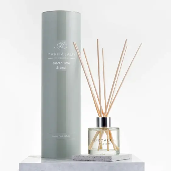 Marmalade Of London Tuscan Lime & Basil Reed Diffuser