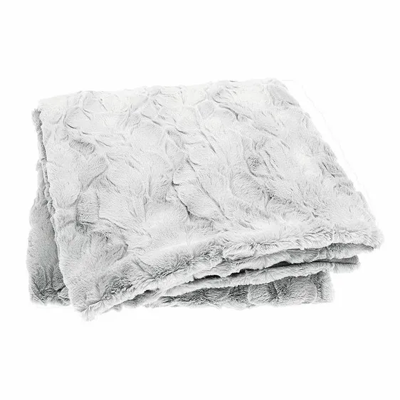 Marylin Faux Fur Throw - Dove - image 2