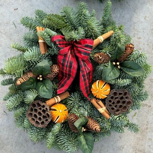 Merry Spice Wreath - 12"