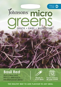 Microgreens Basil Red