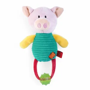 MiniPlay Plush Pig Small Dog Toy - image 2