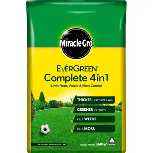 Evergreen Complete 4 in 1 Lawn Feed 360m²