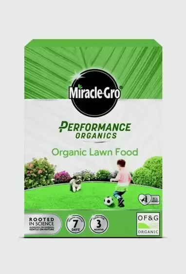 Miracle-Gro Performance Organics Lawn Food 100m²