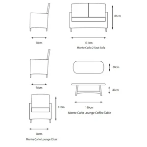 LeisureGrow Monte Carlo Lounge Set - image 3