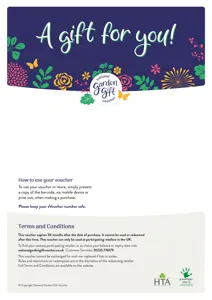 National Garden e-Gift Voucher - A Gift For You - image 2