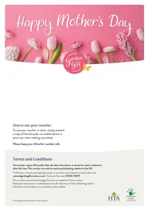 National Garden e-Gift Voucher - Happy Mother's Day - image 2