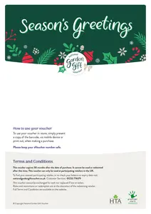 National Garden e-Gift Voucher - Season's Greetings - image 3