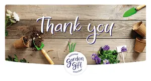 National Garden e-Gift Voucher - Thank You - image 1