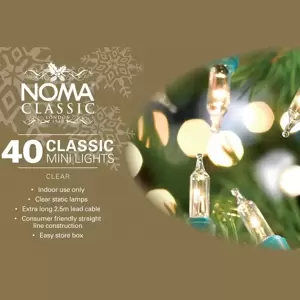 Noma Classic Clear String Lights - 40 Lights - image 2