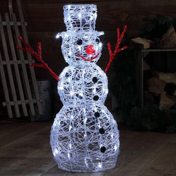 Noma Dickensian Acrylic Snowman