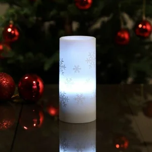 Noma Snowflake Projector Candle