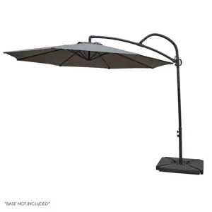 Palm Cantilever Parasol - Grey