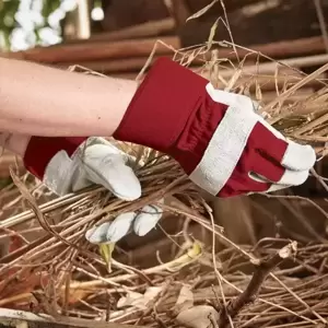 Gloves - Premium Riggers - Red - image 2