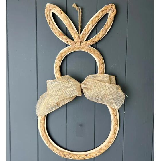 Rabbit Plaited Wreath