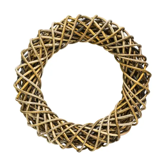 Rattan Natural Wreath - Medium - image 1