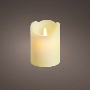 Real Effect Flameless Cream Wax Candle - Small - image 2