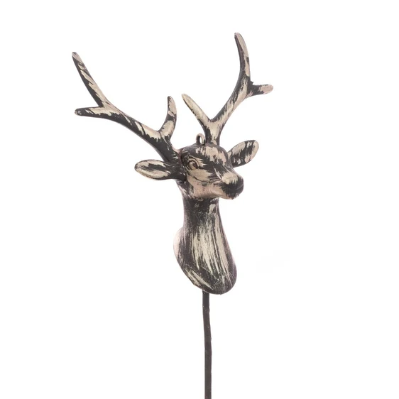 Reindeer Head Pick - Grey