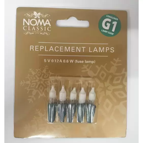 Replacement G1 Bulbs - Fuse Lamp