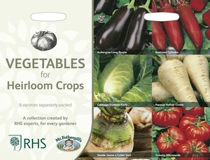 RHS Vegetables for Heirloom Crops Collection