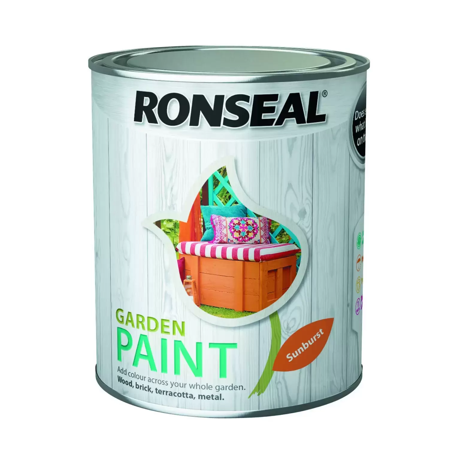 Ronseal Garden Paint Sunburst 250ml - Cowell's Garden Centre | Woolsington