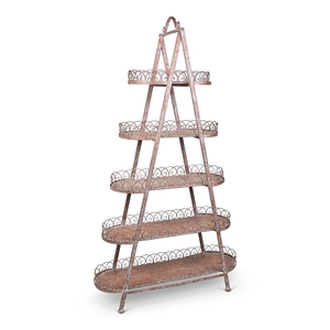 Rustic Five Tier Plant Stand