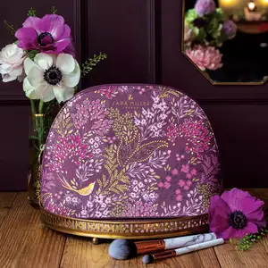 Sara Miller Purple Cosmetic Bag